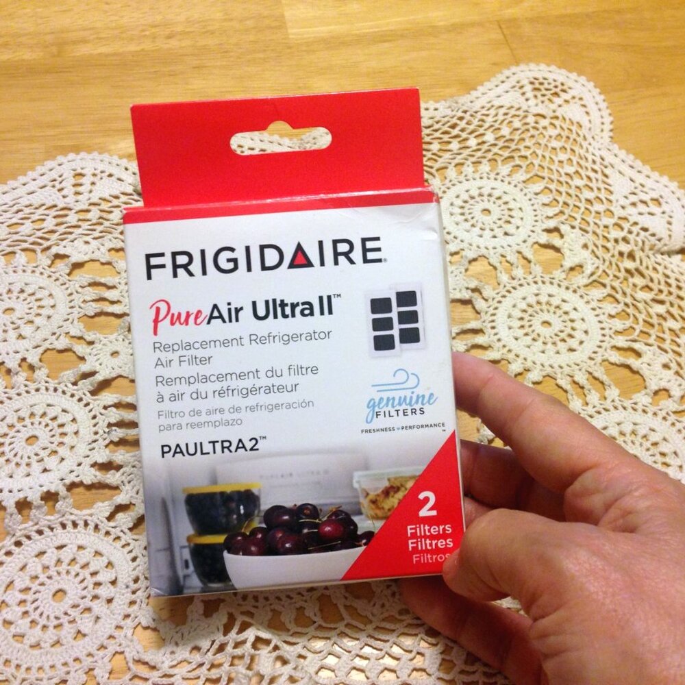 Frigidaire Pure Air Ultra II replacemtn refrigerator filter two pack